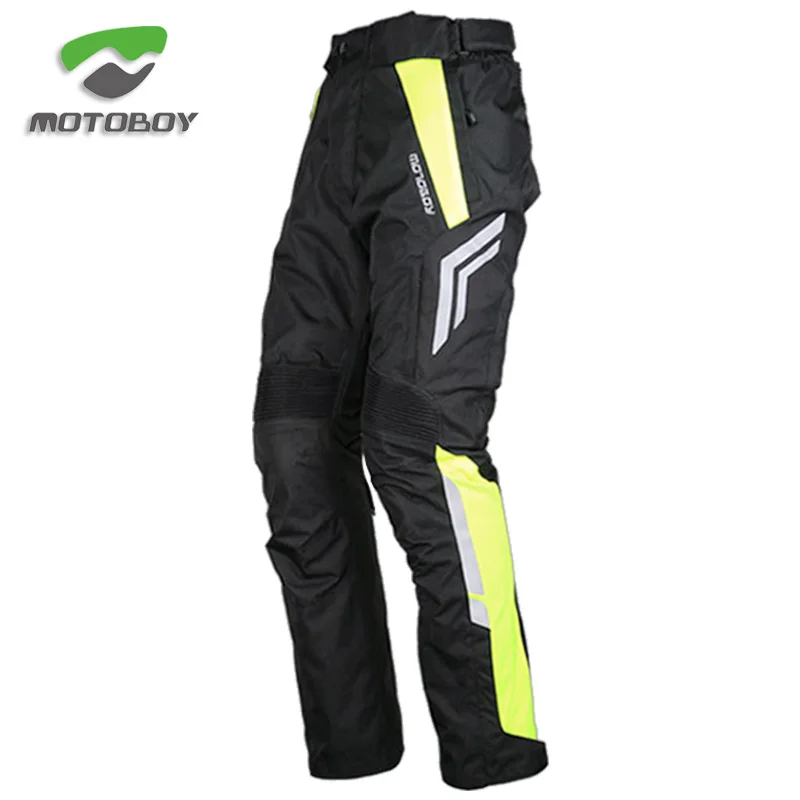 Motoboy Мотоцикл Велосипед Полиэстер 600D Оксфорд езда Touring 3 слоя водонепроницаемый теплая куртка и брюки наборы сезонная одежда CE протекторы - Цвет: pants