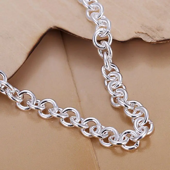 Christmas gift New silver plated Fashion Jewelry KEY TO insets Heart bracelets&bangle Wholesale jewelry SMTH062 | Украшения и