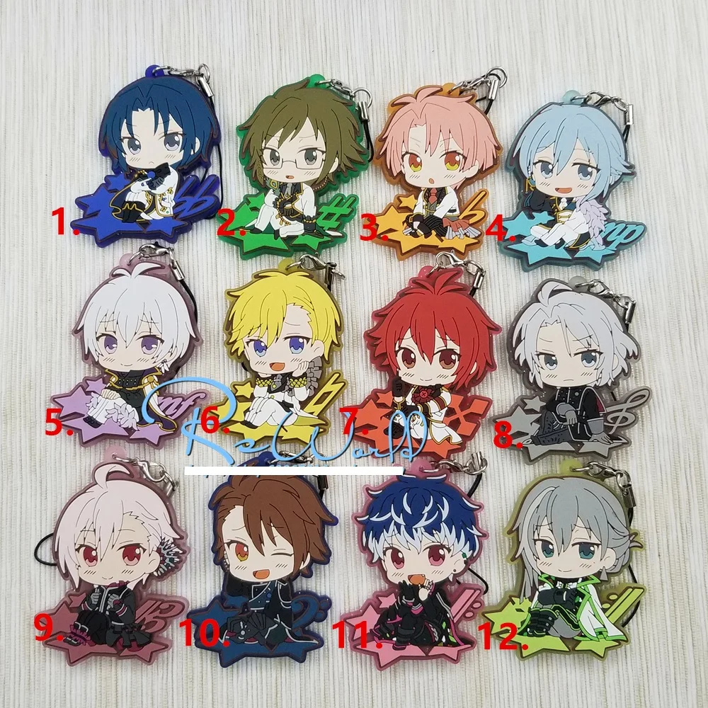12 шт./лот Idolish7 аниме брелок IZUMI Иори Ямато Никайдо SOGO NAGI Тамаки Гаку Мицуки Осаки