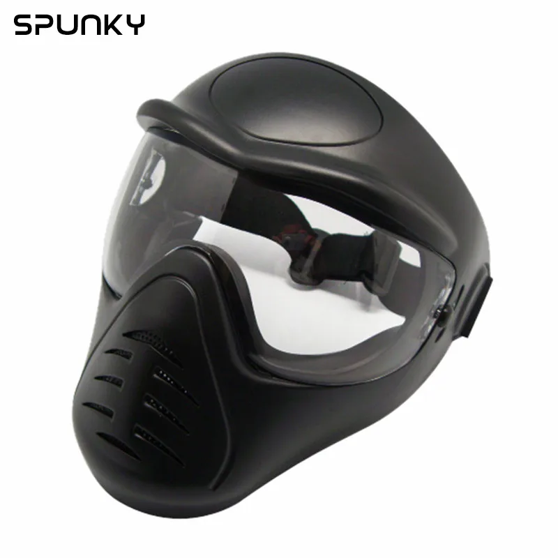 Новая пейнтбольная маска Anfi-fog Goggle Маска с одним объективом