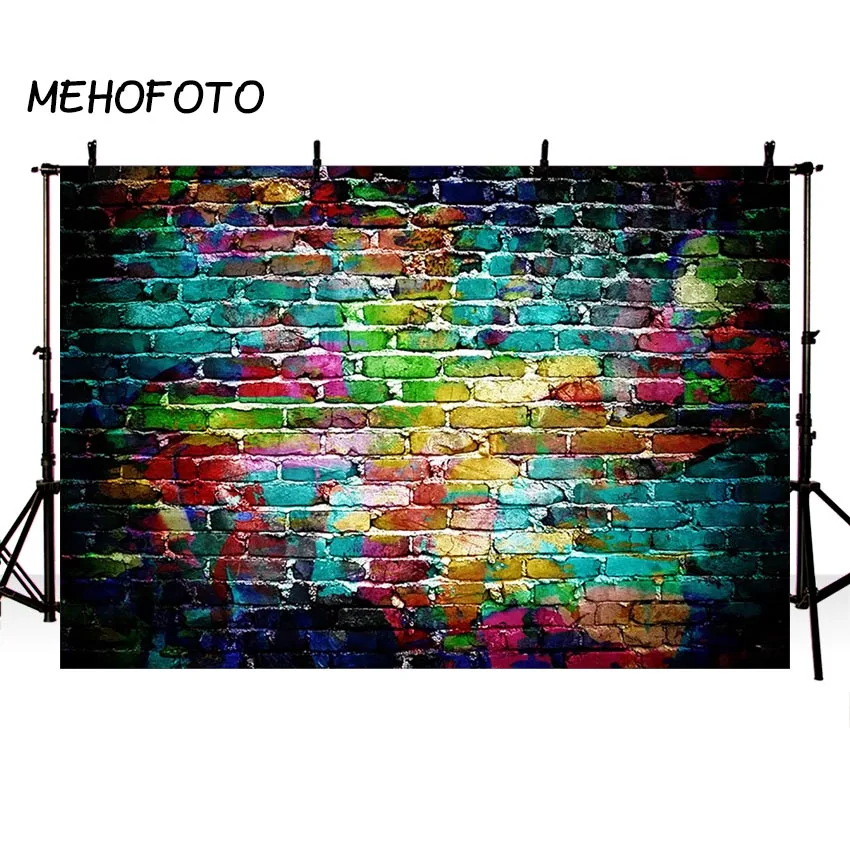 

Граффити настенный фон ретро кирпичная стена абстрактная ПОРТРЕТНАЯ ФОТОГРАФИЯ красовечерние украшения для баннеров фон для фотосессии