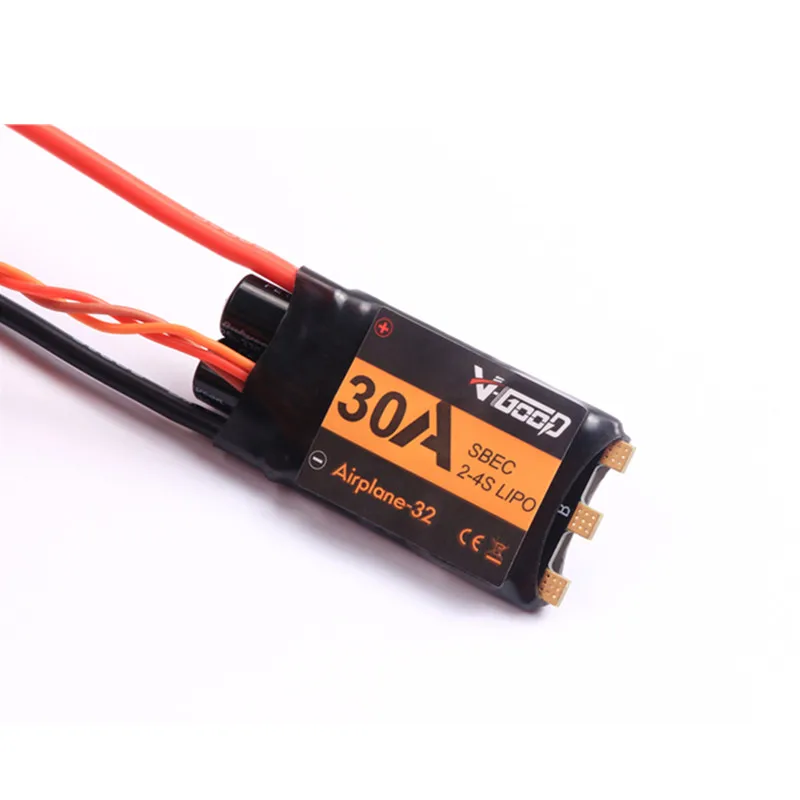 V-Good Самолеты-32 6A 12A 20A 30A ESC 2-4S Lipo 5 V/2A BEC RC самолет для модели аксессуары | Игрушки и