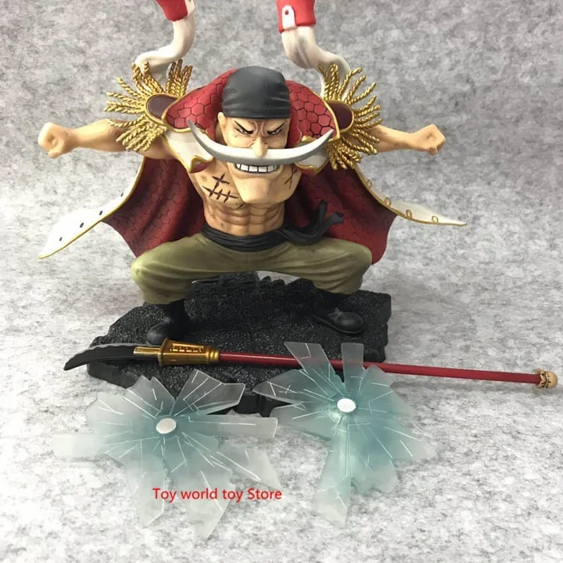 Anime ONE PIECE White Beard Edward Newgate Statue Four Emperors PVC Action Figure Collectible Model Toy BOX V91 | Игрушки и хобби