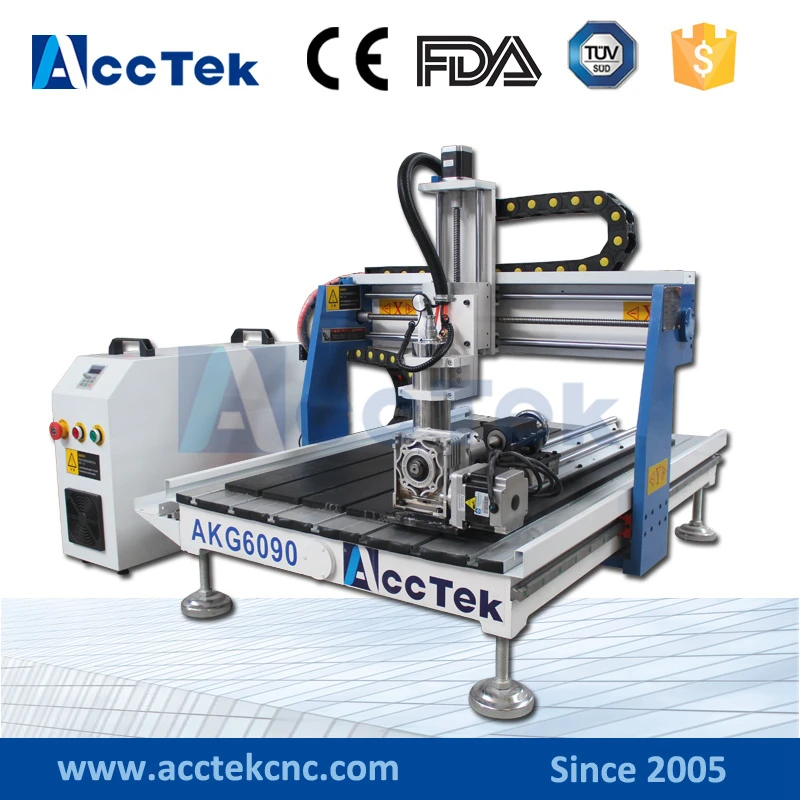 Хит! Мини фрезерный станок с ЧПУ для продажи 6090 дерева алюминия камня МДФ акрила и