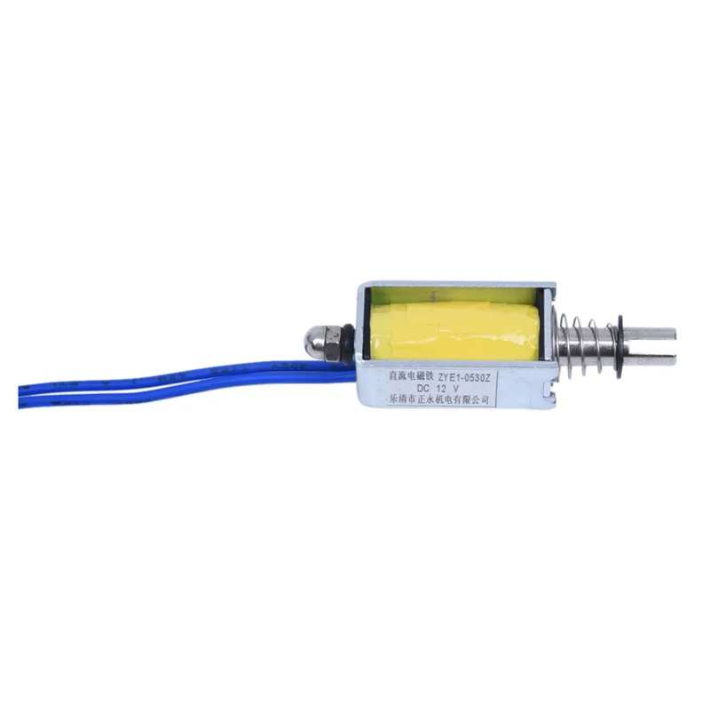 12V DC нажимной привод полка формула Электрический магнит 10 мм | Обустройство дома