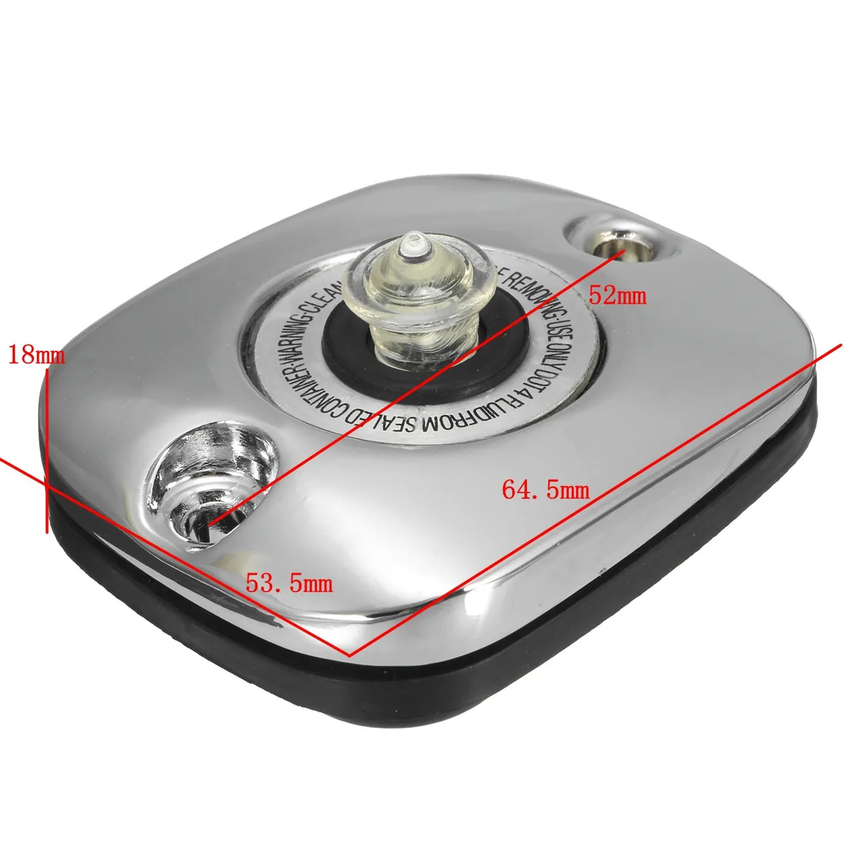 МОТОЦИКЛ главный тормозной цилиндр для переднего колеса Крышка Harley-Davidson 1996-2007