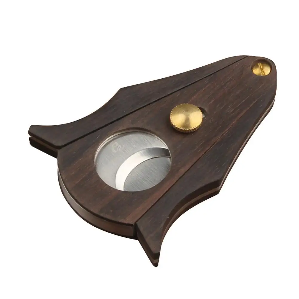 GALINER Деревянный Резак для сигар элегантный лезвие из нержавеющей стали