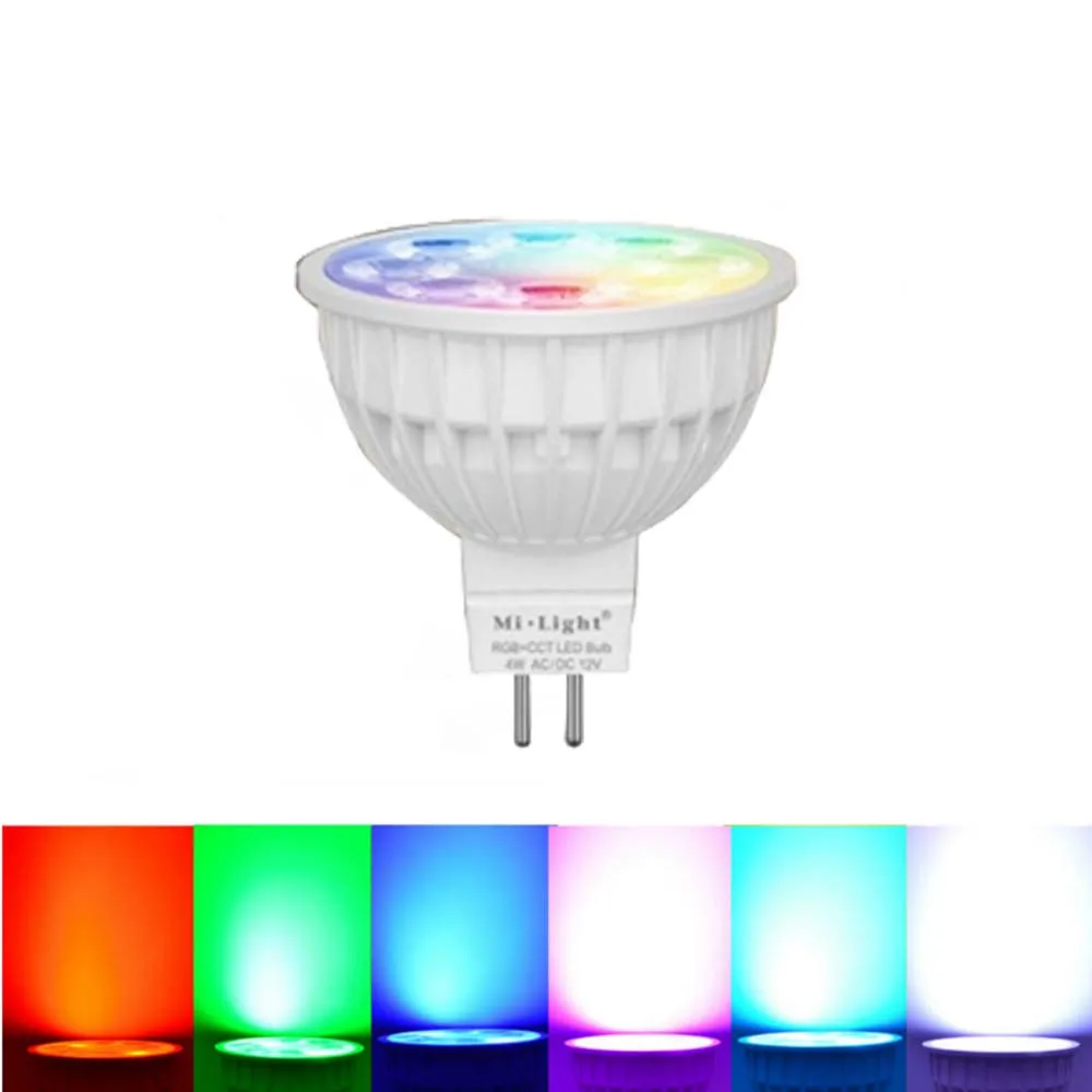 Mi светильник MR16 4 Вт Светодиодная лампа RGB + CCT пульт дистанционного управления IBX1