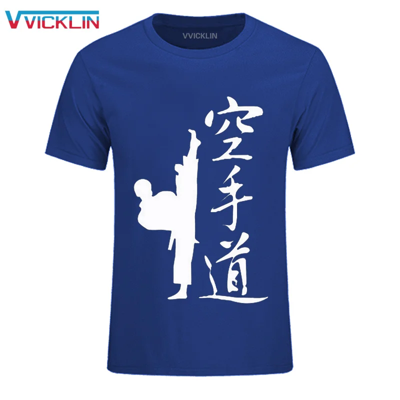 Новые летние мужские футболки с принтом Shotokan Samurai графические модные