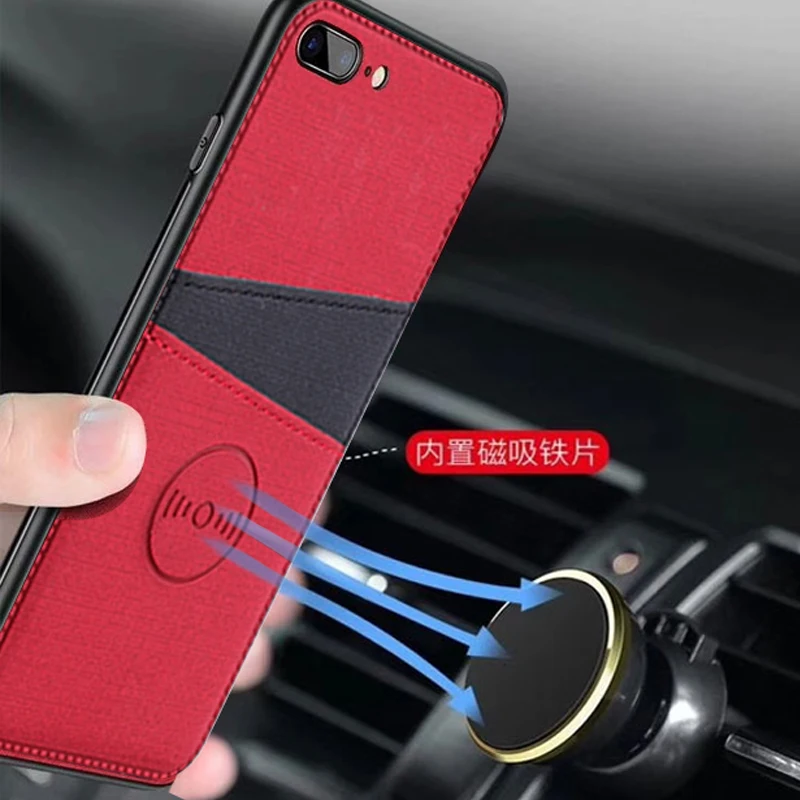 Роскошный автомобильный держатель Kainuen для iphone x s тканевый бумажник карт чехол
