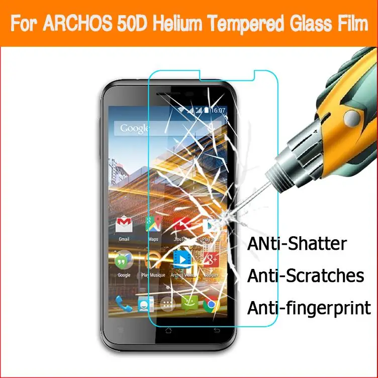 Защитная пленка для экрана Archos 50b Helium 50c 4G стеклянная 50D 50 Plus из закаленного