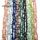 Бусины из натурального камня неправильной формы, гравийные бусины 5-8 мм с чипом для самостоятельного изготовления ожерелий, браслетов, бижутерии, аксессуары для поделок 16 дюймов