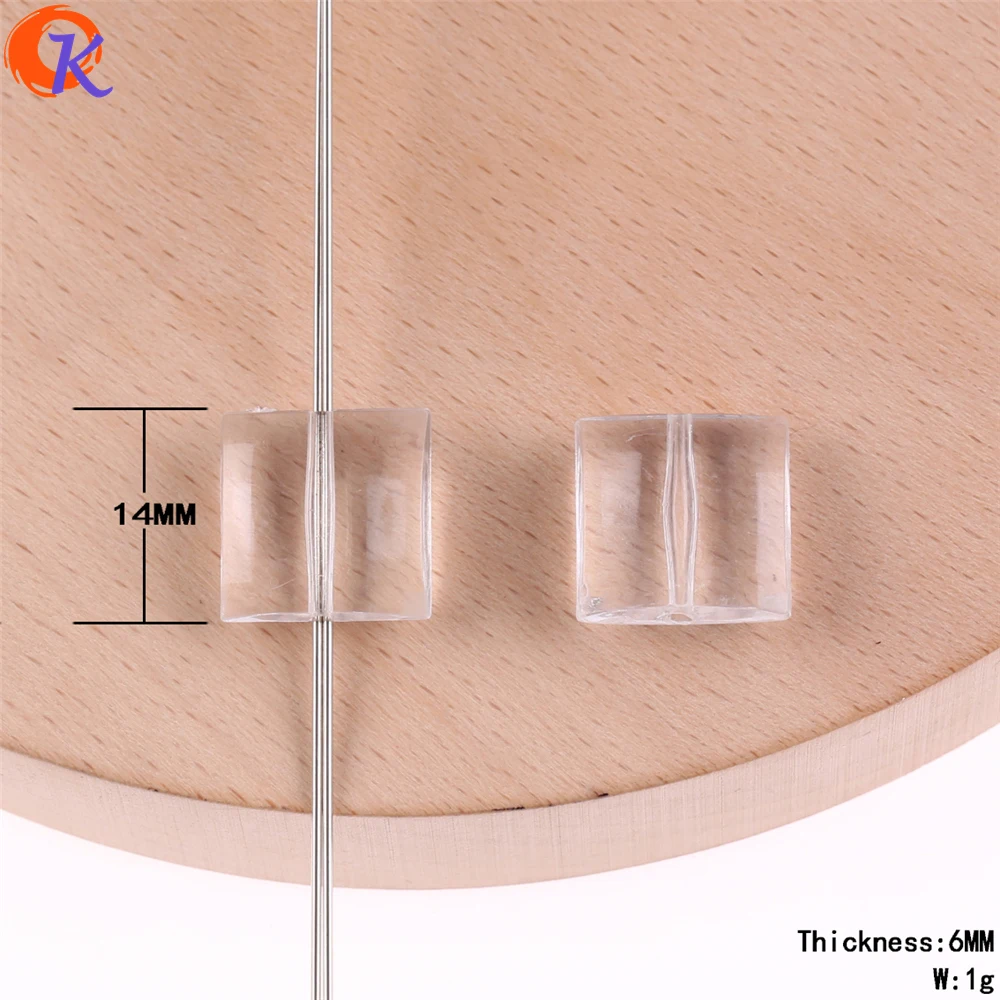 

Cordial Design 6x14mm 480cs/Lot Acrylic Beads/Clear Square Shape Beads/Hand Made/Necklace/Jewelry Accessories/Earring Findings