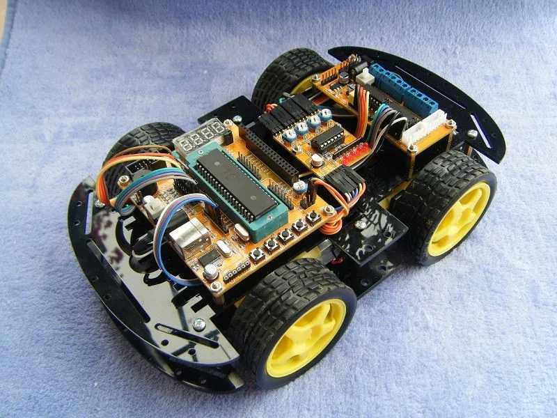 4WD умный робот шасси автомобиля наборы для arduino с датчиком скорости