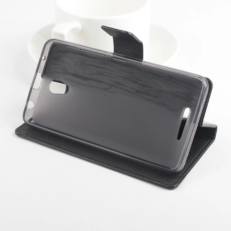 Для lenovo A5000 чехол с бумажник хорошее качество кожаный + жесткий задняя крышка для