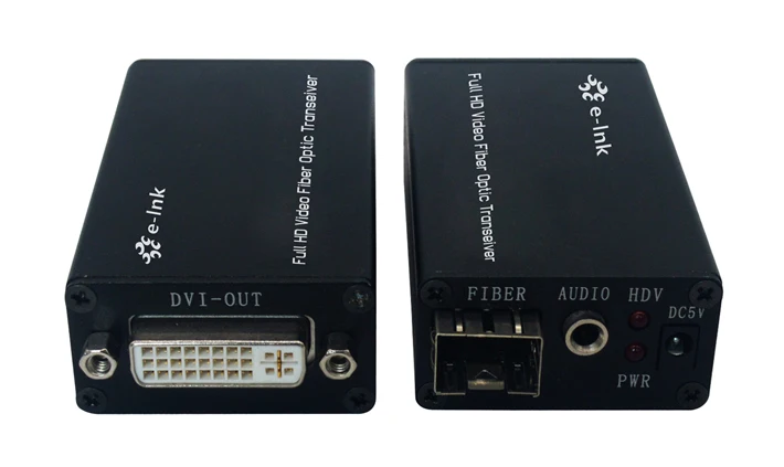 Мини 1080P DVI/HDMI/SDI в волоконно-оптический преобразователь одномодового волокна