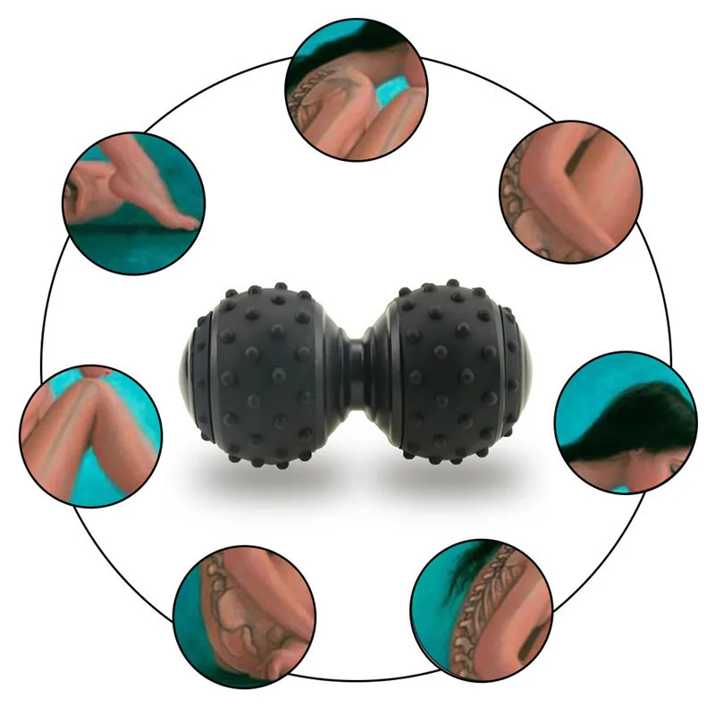 Myofascial релиз Массажный мяч триггер фитнес терапия Fascia массажер ролик Пилатес Йога