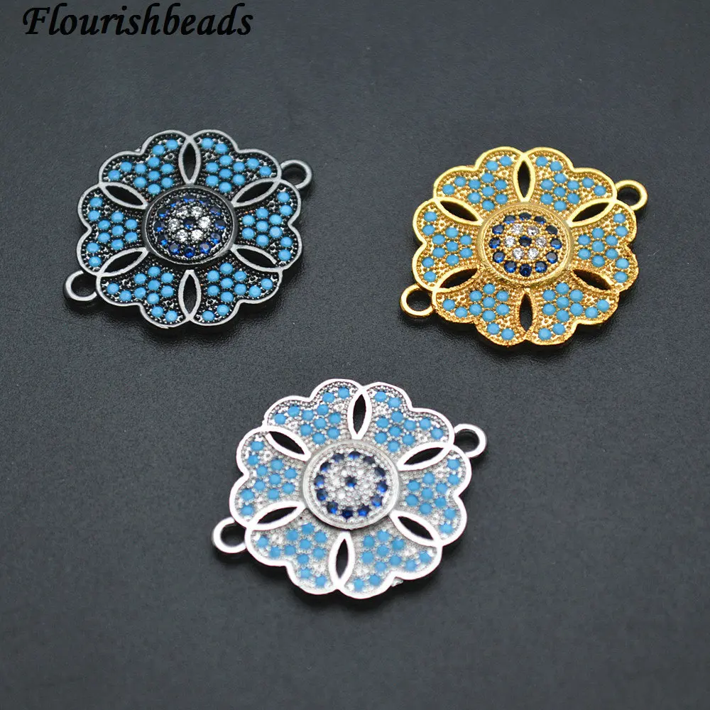 Проложенный многоцветный Цирконий металлический круглый бирка очаровательные