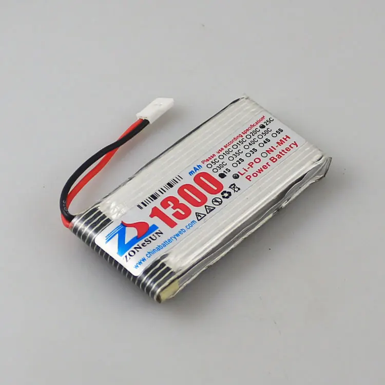 1300mAh 25C в 3 7 V Мощность литий-полимерный аккумулятор 803063 HM 803060 миниатюрный самолет
