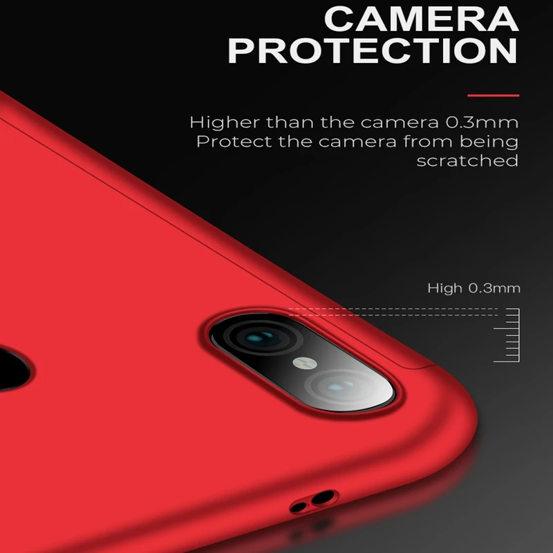 360 полный защитный чехол для XiaoMi XioMi Mi A3 A2 A1 8 Lite 8se 9T RedMi 6A Note 5 6 7 8Pro K20 Pro