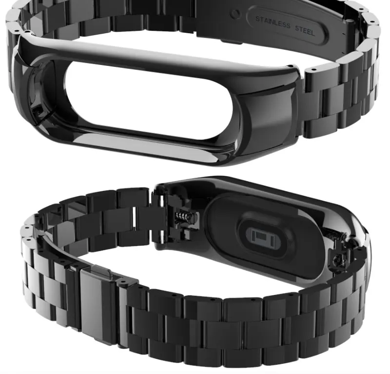 Mi band 3 металлический кожаный браслет для Xiaomi mi Band 3 ремешок для часов для Xiaomi mi Band 2 браслет Correa Xiaomi mi Band 3 2 полосы