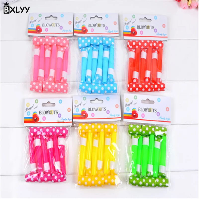 

BXLYY Party Supplies Colorful Whistle Noise Manufacture Children's Birthday Party Blowing Dragon Toy New Year Gifts Wedding.7z