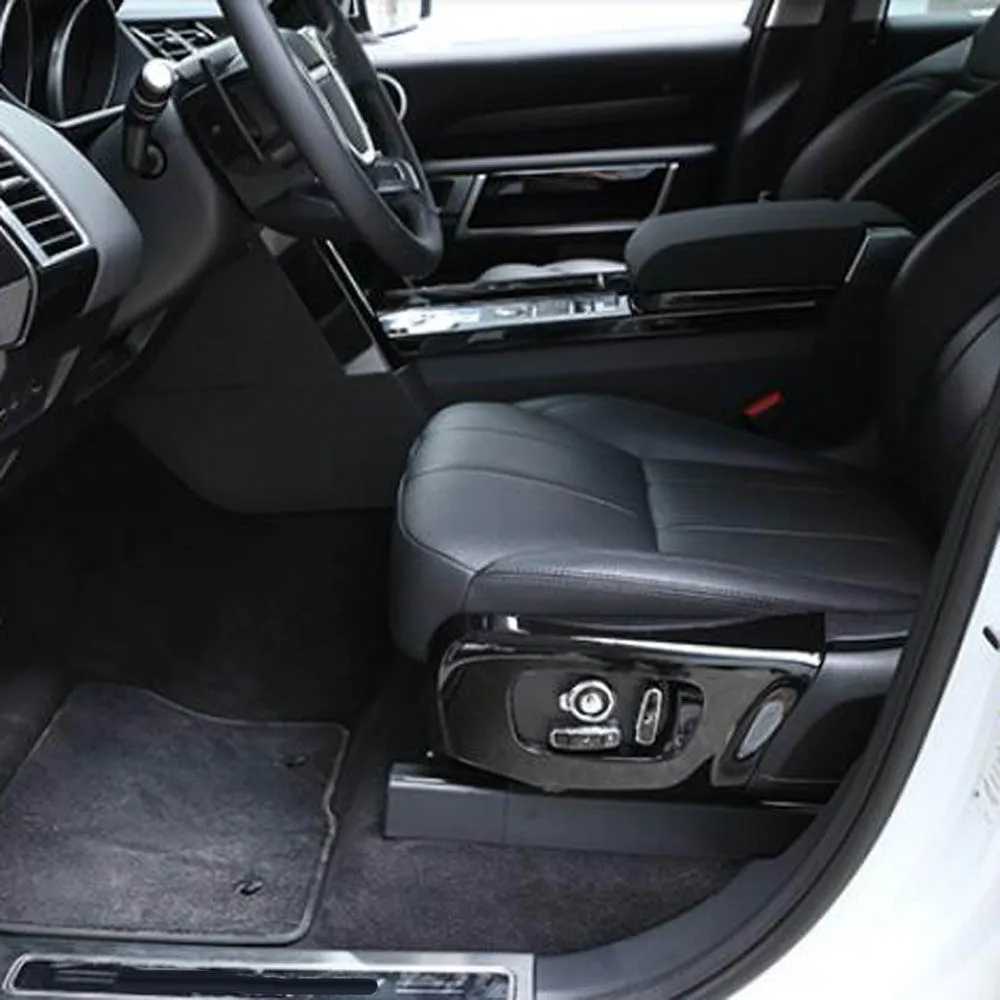 Облицовочная наклейка для декоративной отделки передних и задних сидений автомобиля Land Range Rover Discovery 5 LR5.