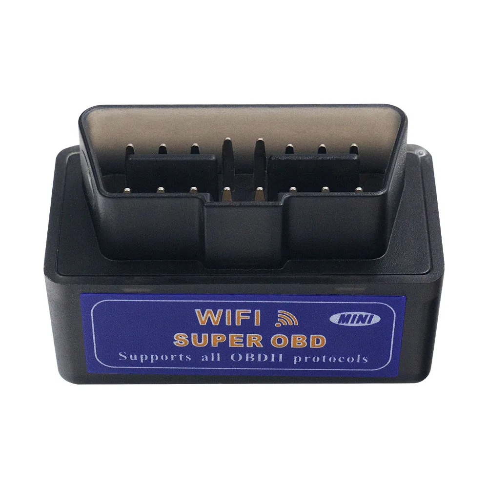Elm327 V1.5 OBD2 сканер WIFI автомобильный диагностический инструмент OBDII адаптер для