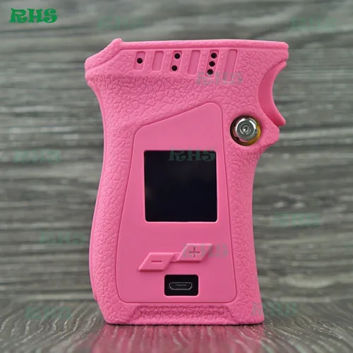 RHS первая партия силиконовый защитный чехол/кожа/рукав/крышка для Smok mag 225 W левая рука высокое качество - Цвет: pink