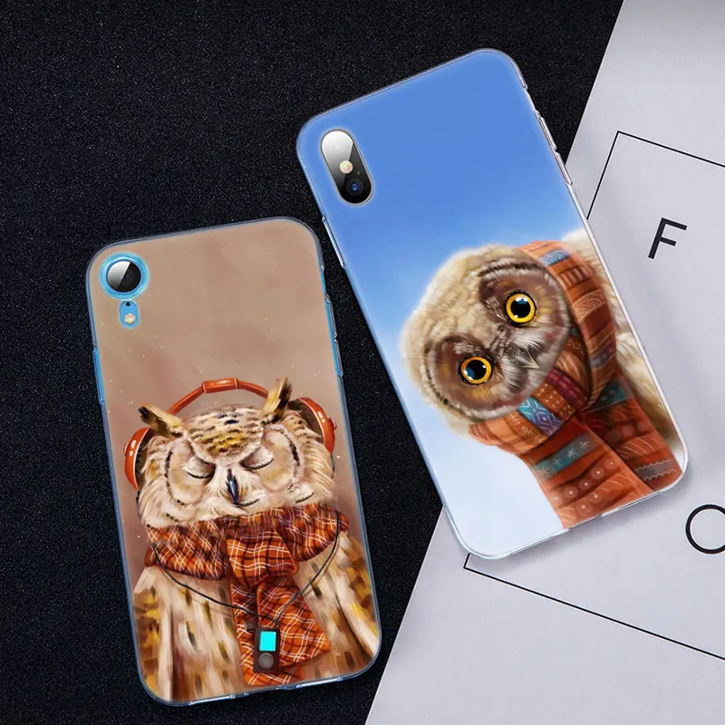 Модный мягкий силиконовый прозрачный чехол для Apple iPhone 11 Pro XS MAX XR X 7 8 Plus 6 6s 5 5C 5S SE TPU