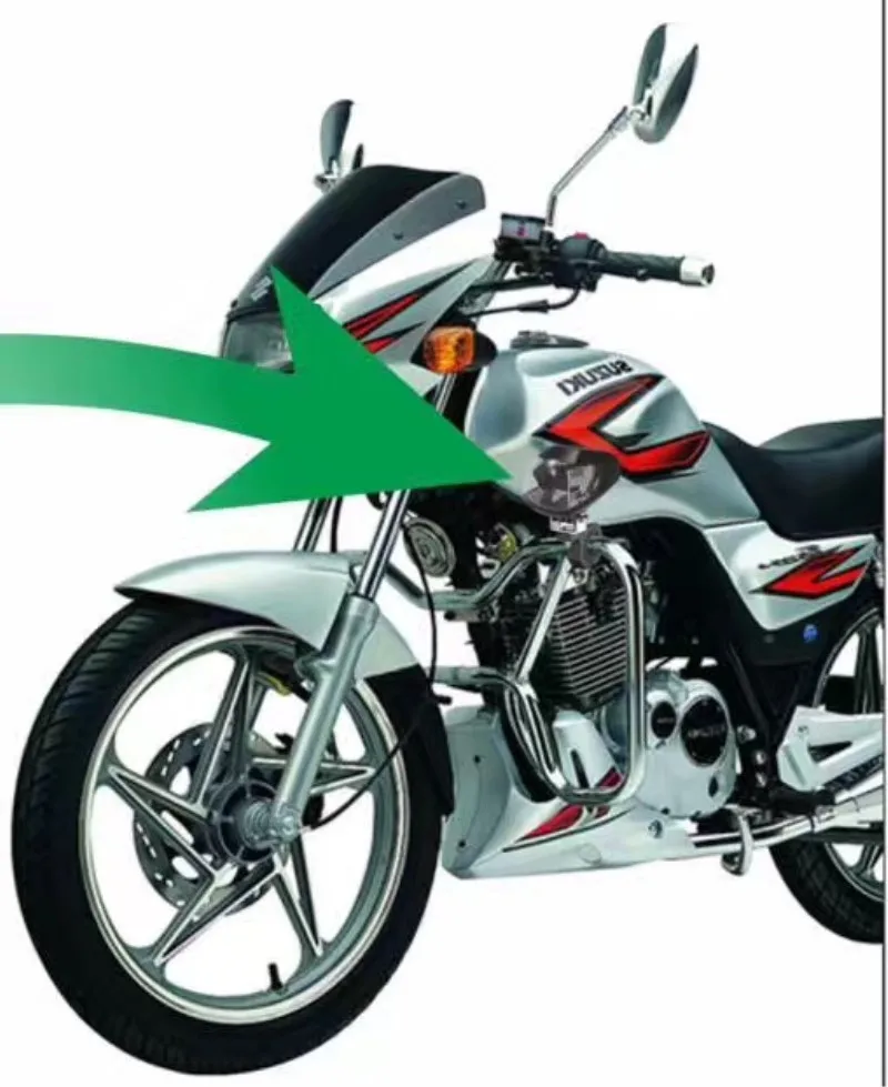 QIPO мотоцикл светодиодный headlampsScooter освещения 12V прожекторы ультра яркие красные/зеленые/2000LM с USB зарядный порт для мобильного телефона