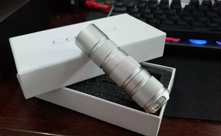 18350 Батарейная трубка для прозрачного S2+ фонарик