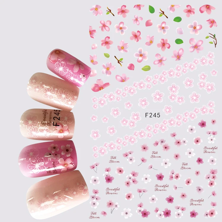 1 шт. супертонкие 3D Наклейки для ногтей|love nail|nail wrapsnail sticker |