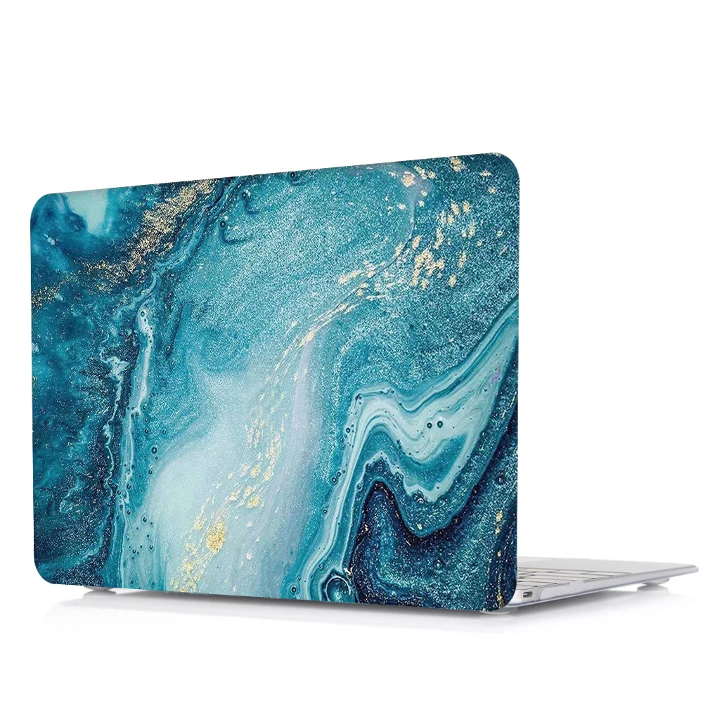 Чехол для ноутбука с мраморным узором Apple Macbook Air 11 6 13 3 Pro Retina 12 15 дюймов цвета