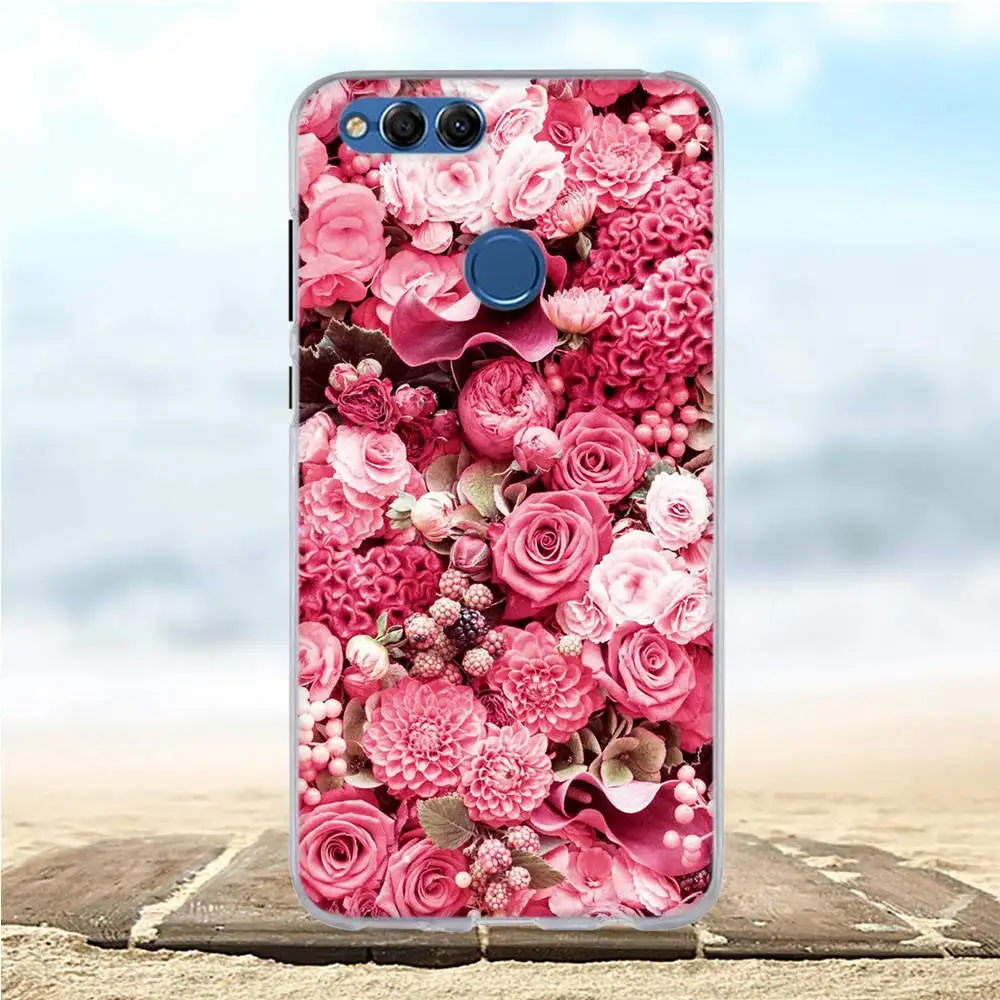 Чехол для Huawei Honor 7X милый чехол с 3D рисунком 7x мягкий силиконовый L21 L22 L24 AL10 чехлы