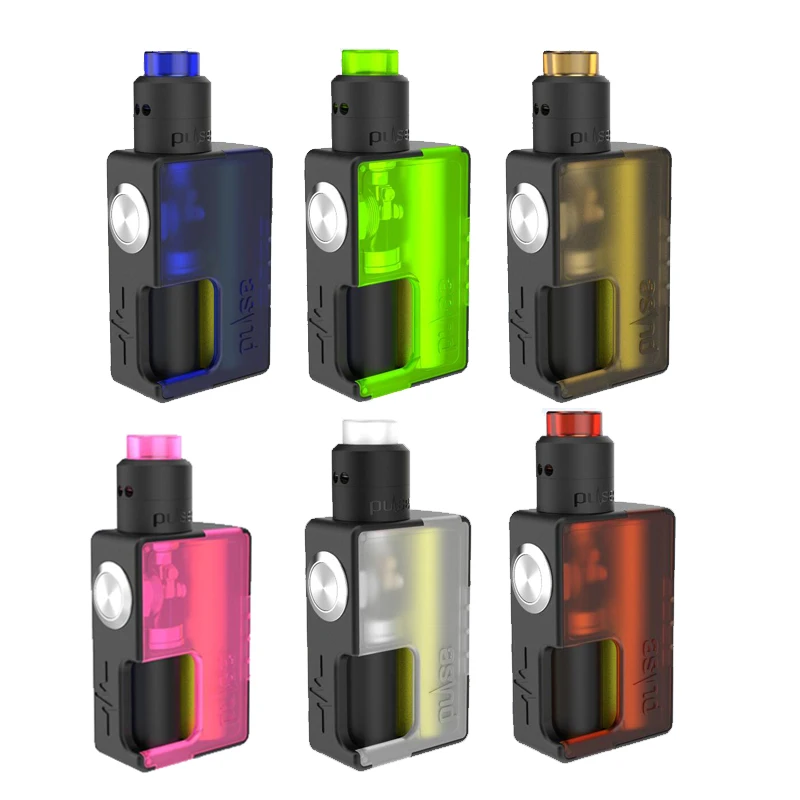 В наличии оригинальный ВАНДИ VAPE импульса BF комплект squonk поле mod с бутылка 8 мл 24 RDA