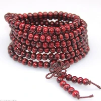 kyszdl heat selling optional 108 ebony beads bracelets bangles rosewood jewelry religious prayer beads gift for couples