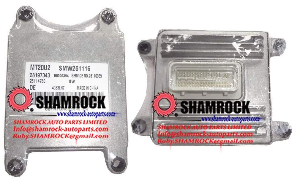 Великая стена Каури MPV ECU MT20U2 SMW251116 / 28197343 B6000394 28116939 28114750 GW 4G63 LH7 электрический блок