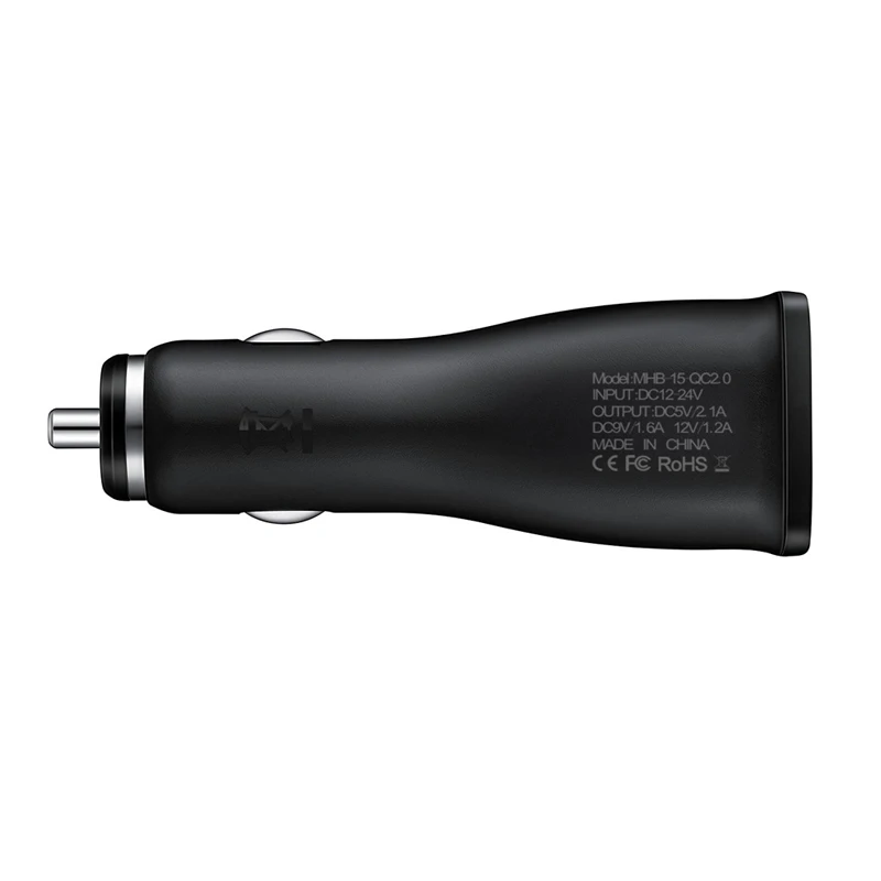 Быстрая зарядка 2 0 5 в 9 12 В USB Автомобильное зарядное устройство мобильный телефон