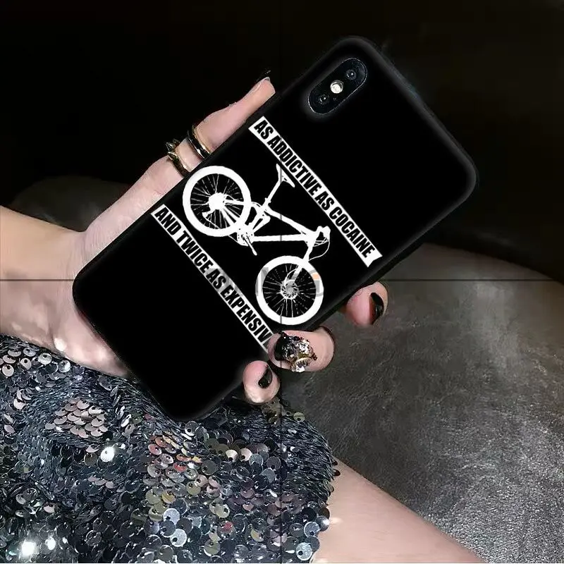 Babaite удивительный горный велосипед MTB дизайн мягкий чехол для телефона Apple iPhone 8 7 6
