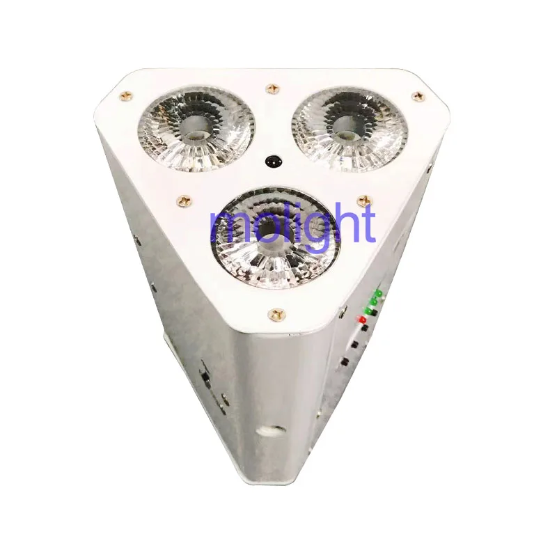 Беспроводной dmx Up светильник s 3*18w DMX512 управление Питание от батареи светодиодный