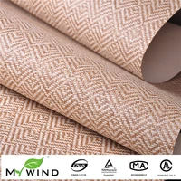 latest style paper weave wallpaper modern geometric wall paper luxury chinese art wallpaper for home decoration