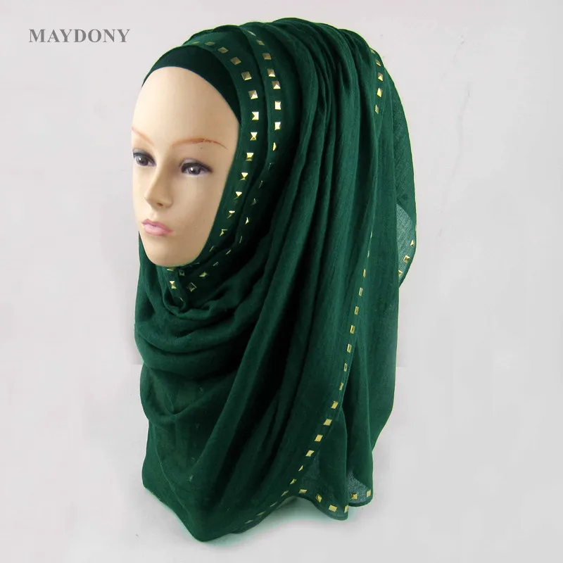 CJ Hot Women Islam Hijab Scarf Shawl Muslim Long Stole Wrap |