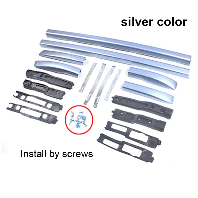 

Багажник на крышу в стиле OE для Citroen C4 Aircross 2013-2023, черный или серебристый, два варианта, цена по акции, низкая прибыль