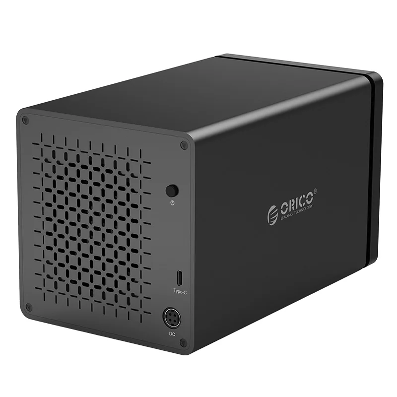 ORICO NS400C3 4 Bay Тип-C док-станцию жёсткого диска Поддержка 40 ТБ хранения USB3.1 5 Гбит/с UASP с 12V6. 5A адаптер инструмент корпус для жесткого диска