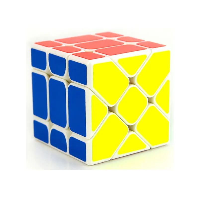 Бесплатная доставка 3x3x3 магический куб квадрат King Fisher Puzzle черный/белый цвета 3*3*3