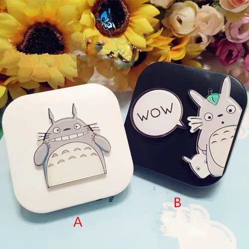 LIUSVENTINA DIY акриловый милый чехол для контактных линз Тоторо Кот контактные линзы