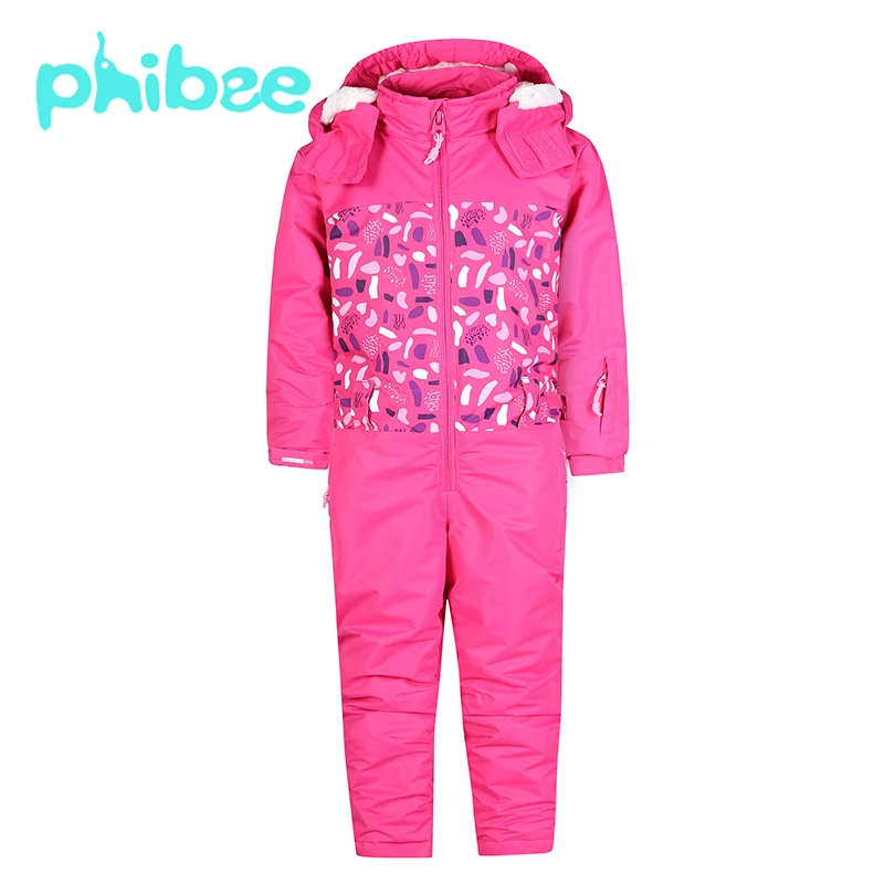 Phibee Kids Clothes Ski Set Girls Boys Warm Children Clothing Waterproof Windproof Breathable Tracksuit | Детская одежда и обувь
