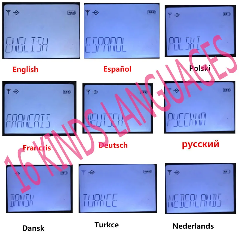 Беспроводной цифровой телефон с 16 языками беспроводной фиксированный громкая
