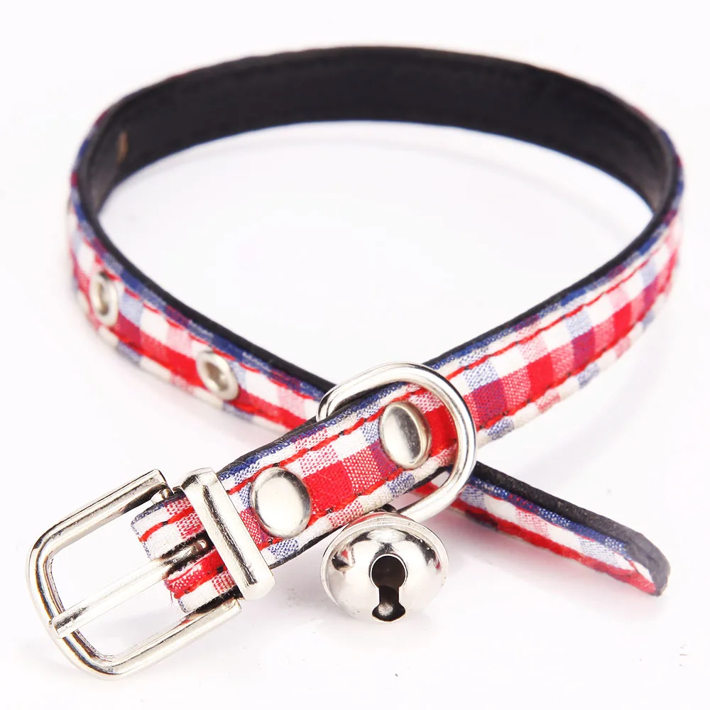 Ошейник с колокольчиком для кошек ошейники щенков собак и поводок домашних